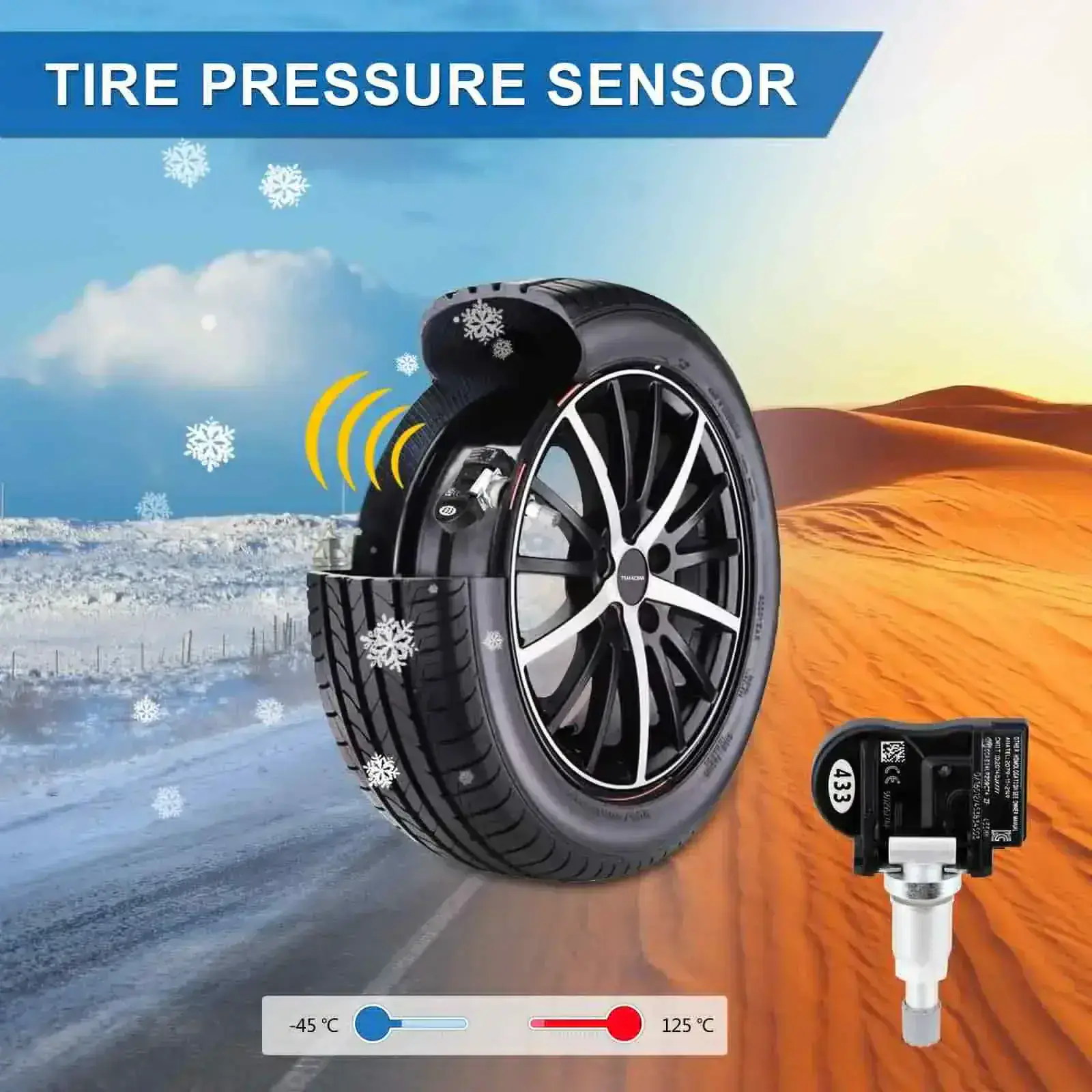 Смяна и програмиране на TPMS сензори